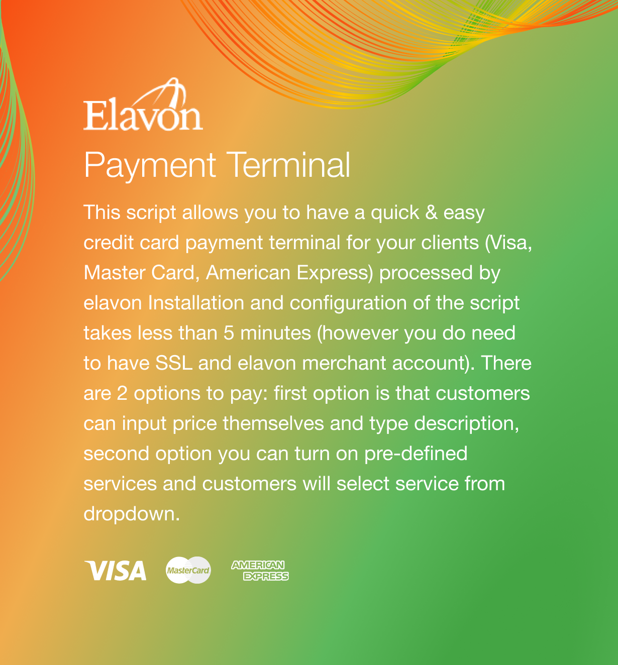 Elavon Payment Terminal - 1
